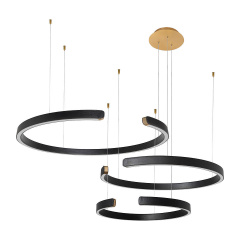 Подвесная люстра Loft It Ring 10025/3 Black