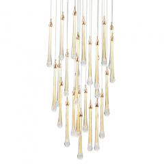 Подвесной светильник Delight Collection Teardrop 25 gold