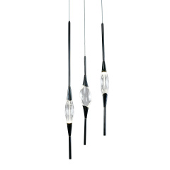 Подвесной светильник Delight Collection Pezzo 3 pearl black