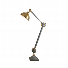Торшер Delight Collection KM603F brass/black
