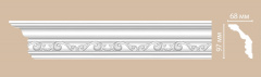 Плинтус потолочный с рисунком DECOMASTER DT-9807 (97*68*2400мм)