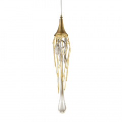Подвесной светильник Delight Collection Goddess Tears 1 gold