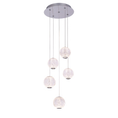 Светильник подвесной Delight Collection MD20001012 MD20001012-5A chrome