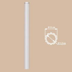 Колонна DECOMASTER DCK-02 (O 150*2400, вн.O 115мм)