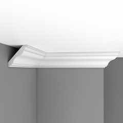 Плинтус потолочный гладкий DECOMASTER DP-357 (85*80*2400мм)