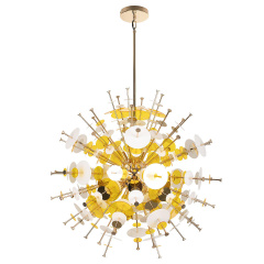 Люстра на штанге Loft It Avenir 10137/720 Gold
