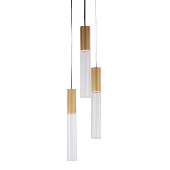 Подвесной светильник Delight Collection Flume 3A ant.brass
