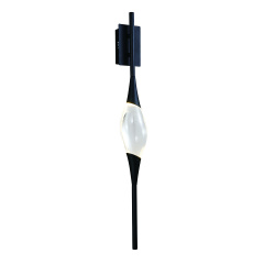 Настенный светильник Delight Collection Pezzo pearl black