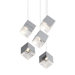 Подвесной светильник Delight Collection 10301P/5 silver