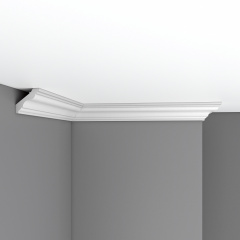 Плинтус потолочный гладкий DECOMASTER 96118 (50*50*2400мм)