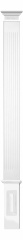 Комплект DK-82230-SET1: пилястра DK-82230, капитель DK-82231, основание DK-82232