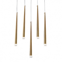 Подвесной светильник Delight Collection Aquitaine 5 gold