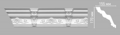 Плинтус потолочный с рисунком DECOMASTER 95091 (170х155х2400мм)