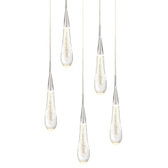 Подвесной светильник Delight Collection Pour 5 silver