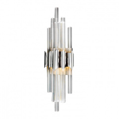 Настенный светильник Delight Collection Glacier 1 nickel