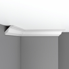 Плинтус потолочный гладкий DECOMASTER DP-336 (65*65*2400мм)