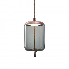 Подвесной светильник Delight Collection Knot B copper/blue