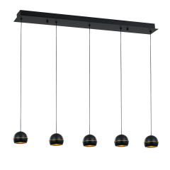 Подвесной светильник Delight Collection MD21001034-5B black/gold