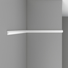 Молдинг гладкий DECOMASTER DP-8032F гибкий (30*12*2400мм)
