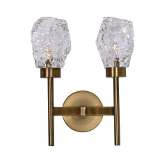 Настенный светильник Delight Collection BRWL7071-02 antique brass