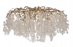 ЛЮСТРА GARDA DECOR КРУГЛАЯ ЦВЕТ ШАМПАНЬ 86-9018/1000
