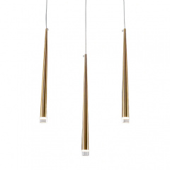 Подвесной светильник Delight Collection Aquitaine 3 gold
