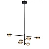 Картинка - Люстра Delight Collection MX22030002-6A black/clear
