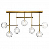 Картинка - Потолочный светильник Delight Collection Globe Mobile 7A brass