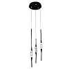 Картинка - Подвесной светильник Delight Collection Pezzo 3 pearl black