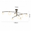 Картинка - Потолочный светильник Delight Collection 8119P/9 black