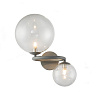 Картинка - Настенный светильник Delight Collection Wendt 2 grey/clear