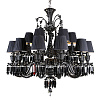 Картинка - Люстра Delight Collection Baccarat 12+6 black