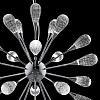Картинка - Люстра Delight Collection MD17028028-24A chrome