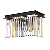 Картинка - Настенный светильник Delight Collection Odeon 2A black/clear