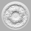 Картинка - Розетка потолочная DECOMASTER 80210 (d нар. 1170, d вн. 110, h=110мм)