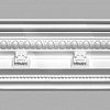 Картинка - Плинтус потолочный с рисунком DECOMASTER 95144 (200х180х2400мм)
