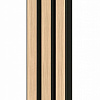 Картинка - Панель интерьерная LINERIO M-LINE NATURAL BLACK Дерево на черном фоне