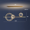 Картинка - Люстра Delight Collection XD-120B gold