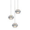 Картинка - Подвесной светильник Delight Collection MD22030002-3A chrome/clear