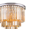 Картинка - Люстра Delight Collection Helix chrome/amber
