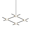 Картинка - Люстра Delight Collection Molecular 4 black/gold