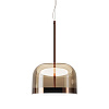 Картинка - Светильник подвесной Delight Collection Equatore 9705P/L amber/copper