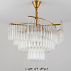 Картинка - Подвесная люстра Delight Collection 66018 66018 brushed brass