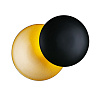 Картинка - Настенный светильник Delight Collection MB21001052-1A black/gold