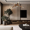 Картинка - Подвесная люстра Loft It Glowworm 10160 Dark wood