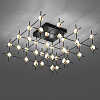Картинка - Потолочный светильник Delight Collection Molecular 36 black/gold