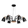 Картинка - Подвесная люстра Loft It Restor LOFT4402/6BL