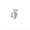 Картинка - Молдинг гладкий DECOMASTER DP-304 (40*20*2400мм)