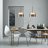 Картинка - Светильник подвесной Delight Collection Equatore 9705P/L amber/copper