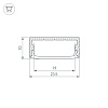 Картинка - Профиль ARH-WIDE-H10-2000 ANOD 016142